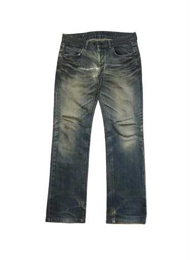 Neil Barrett BLACK BARRETT DISTRESSED JEANS