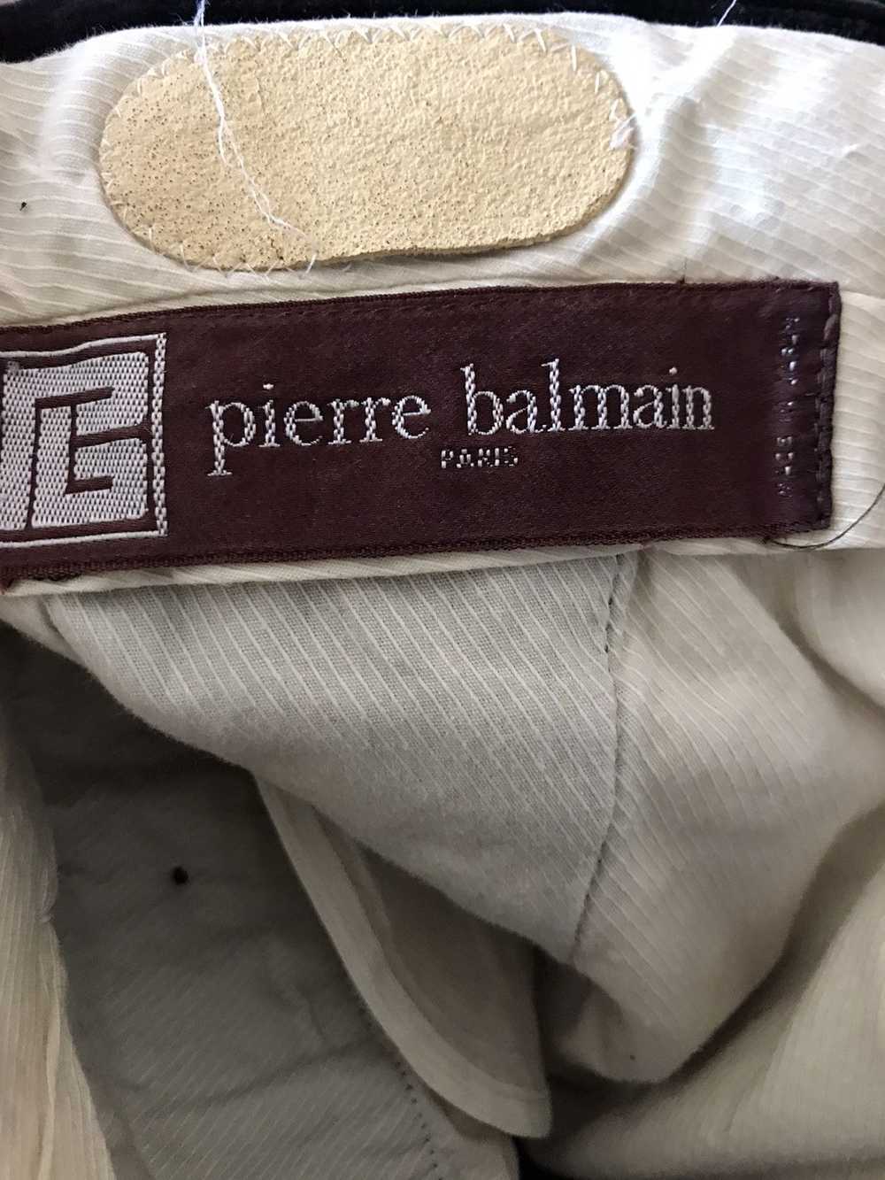 Pierre Balmain Paris Corduroy Trouser Pants - image 7