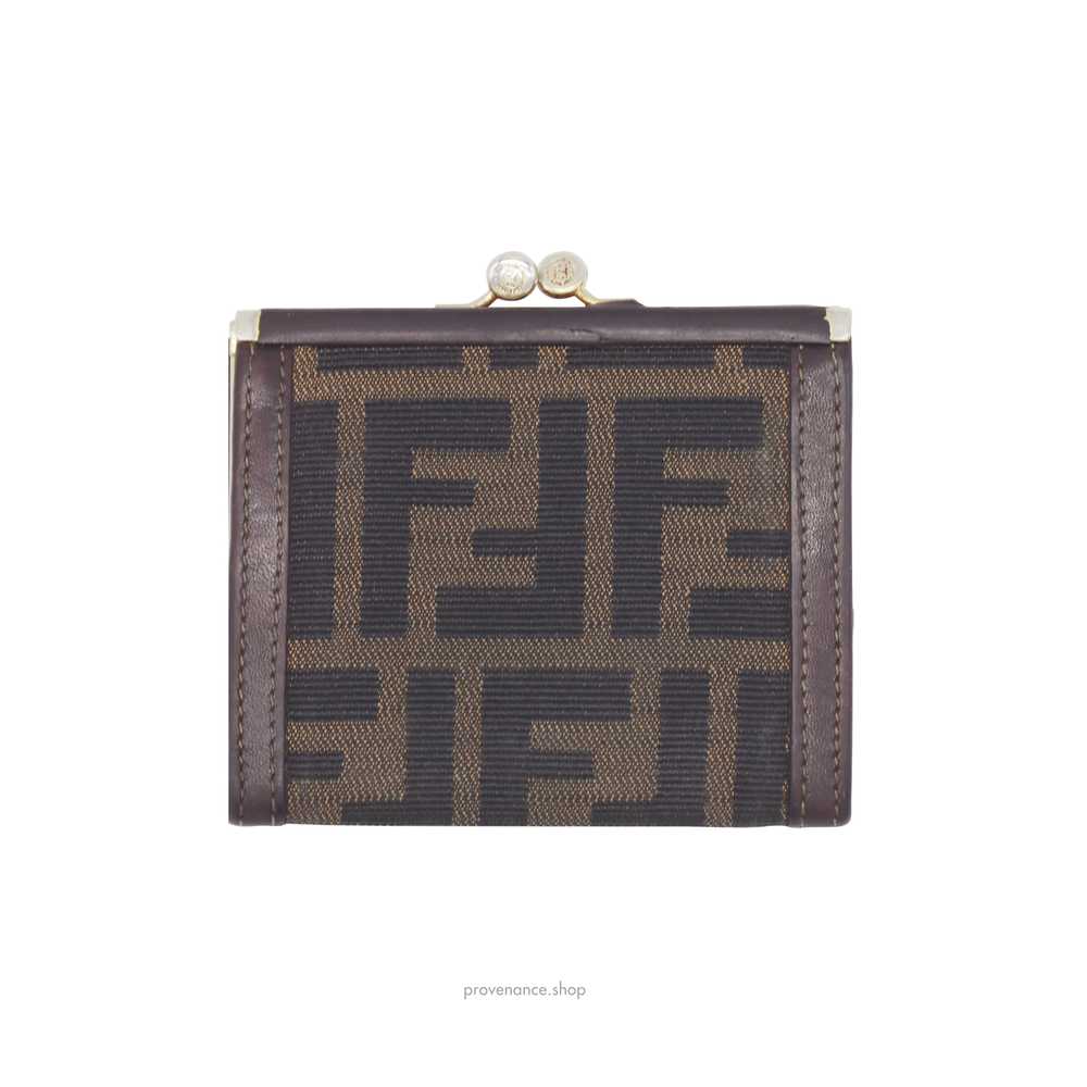 Fendi Snap Wallet - FF Zucca - image 1