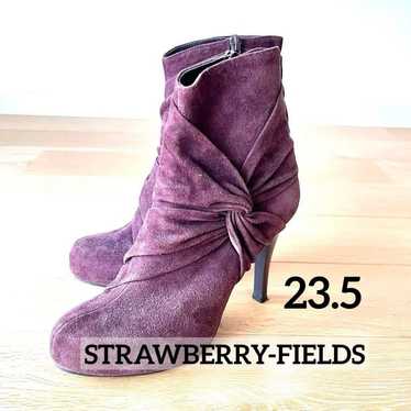 Short boots, Strawberry Fields, Bordeaux, 23.5. - image 1