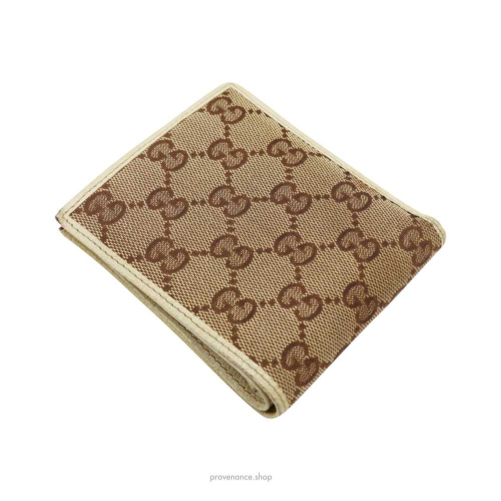 Gucci GG Canvas Bifold Wallet - Brown - image 5