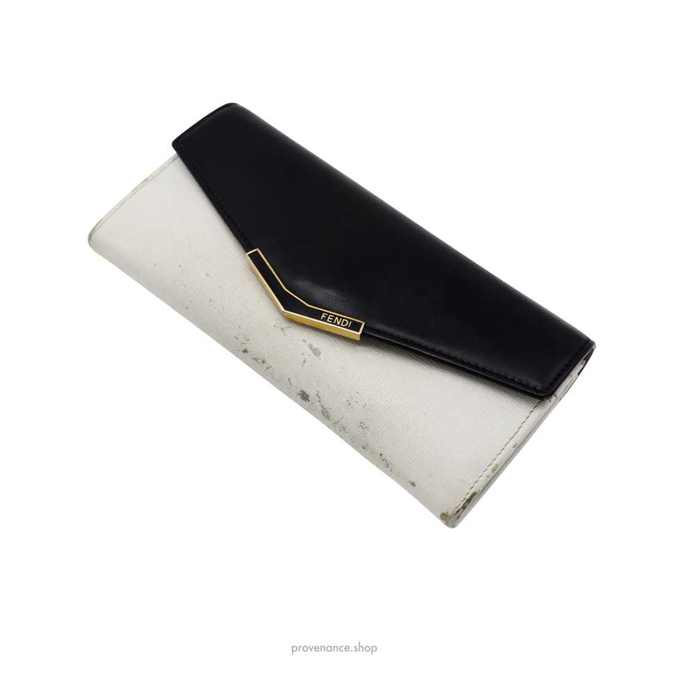 Fendi Long Wallet - Black Leather - image 3