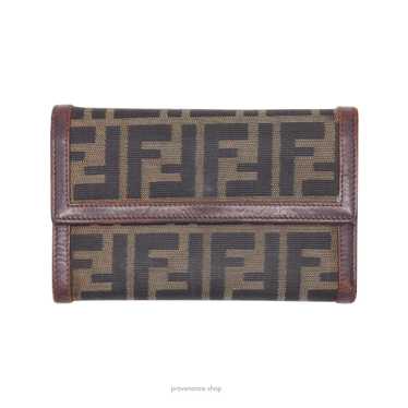 Fendi Trifold Wallet - FF Zucca