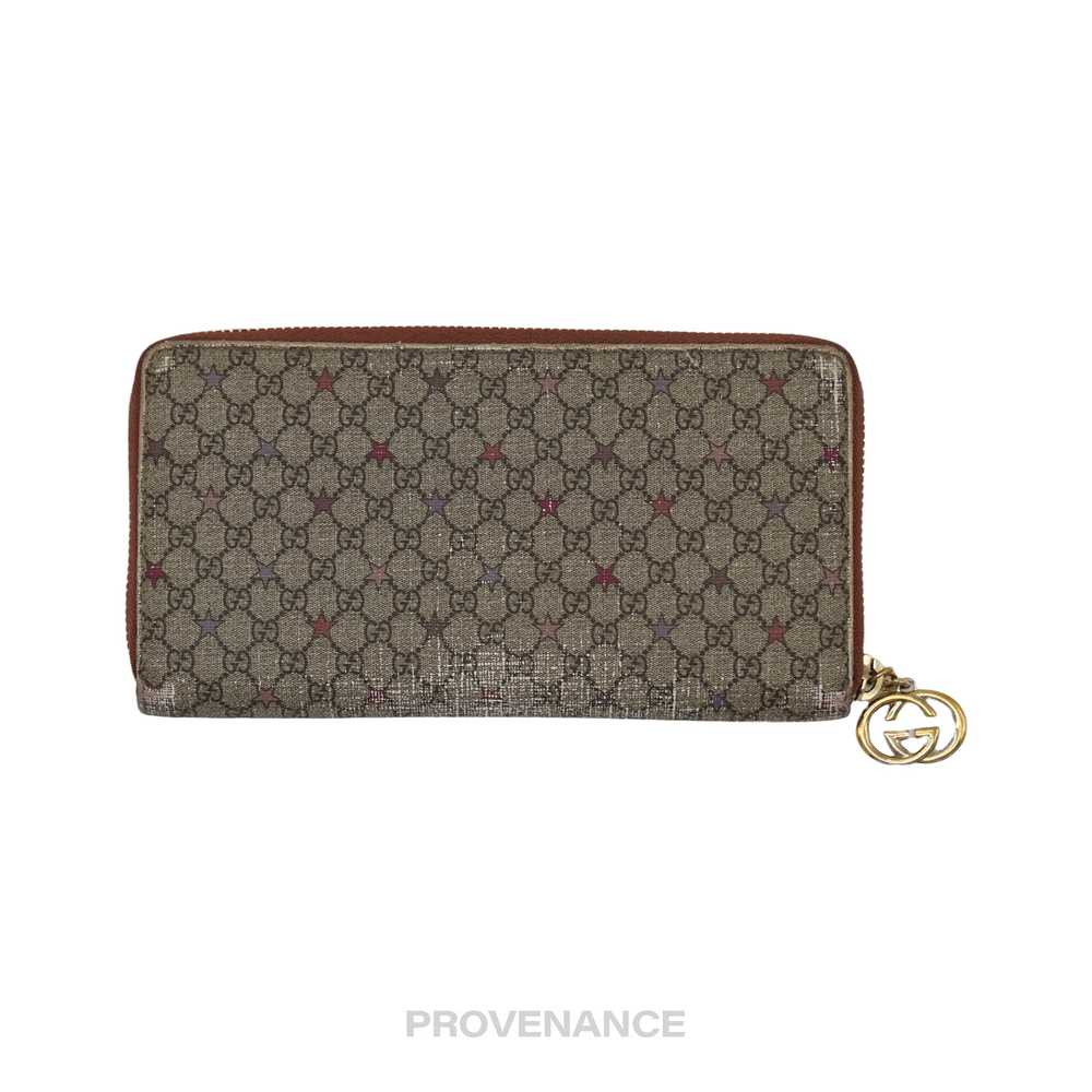 Gucci Long Zip Wallet MicroGuccissima Stars - Red - image 2