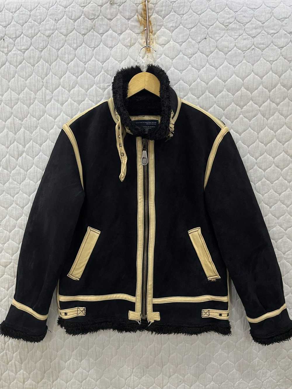 (Vvv). AUTHENTIC ALPHA INDUSTRIES SHERLING JACKET - image 1