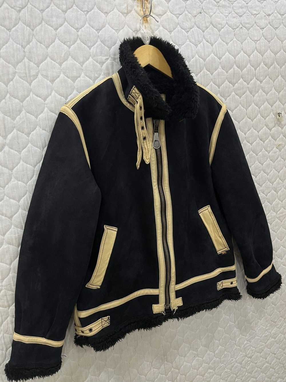 (Vvv). AUTHENTIC ALPHA INDUSTRIES SHERLING JACKET - image 3