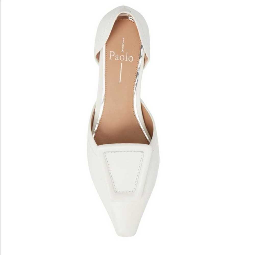 Linea Paolo White Sophie D’Orsay Flat from Nordst… - image 2