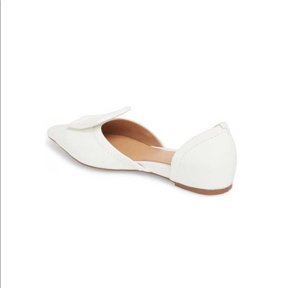 Linea Paolo White Sophie D’Orsay Flat from Nordst… - image 4