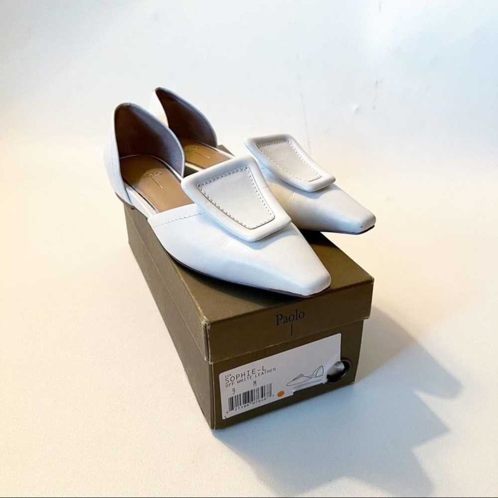 Linea Paolo White Sophie D’Orsay Flat from Nordst… - image 7