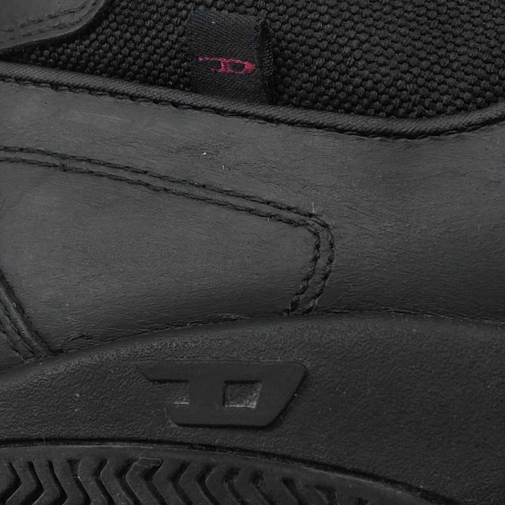 Diesel × Vintage 🧿Y2K enduro leather velcro low … - image 2