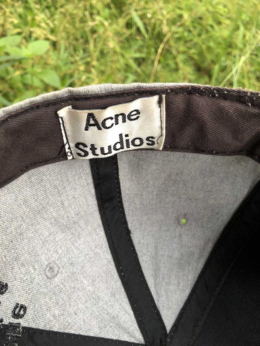 VINTAGE ACNE STUDIOS VIRGIN WOOL SNAPBACK - image 6