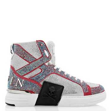 Philipp Plein Crystal Money Kicks Hi-Top Sneakers - image 1