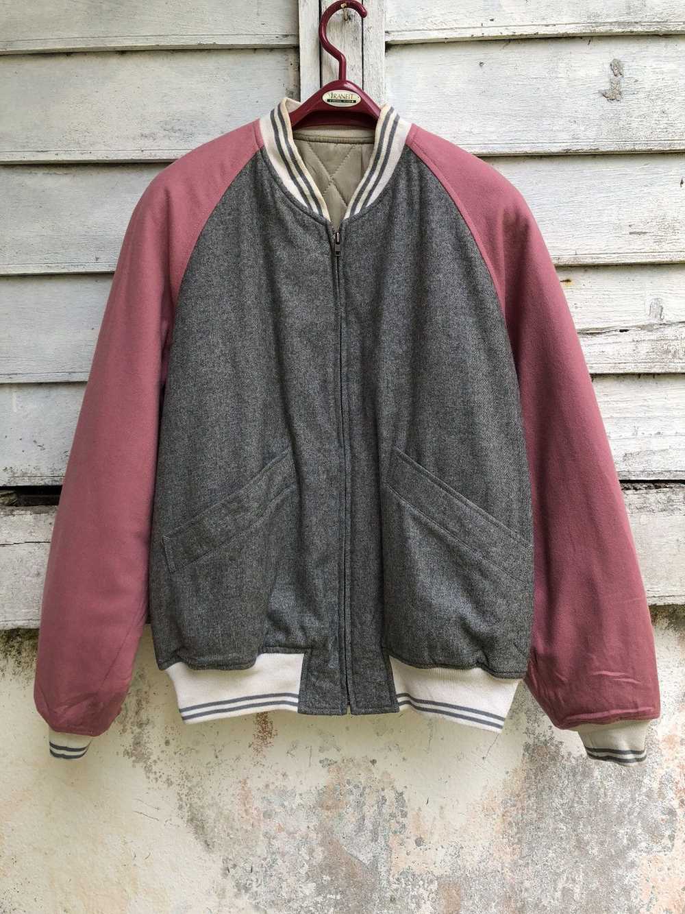 Vintage Gal'ac Hiroo Studio Wool Varsity Jacket - image 2