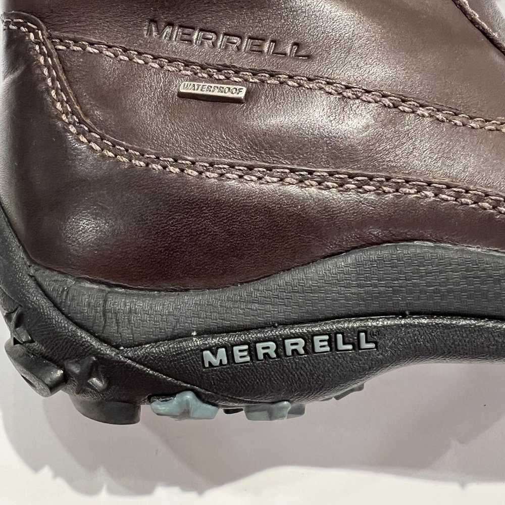 Merrell Saratov Boots Brown Size 7 Waterproof Pri… - image 3