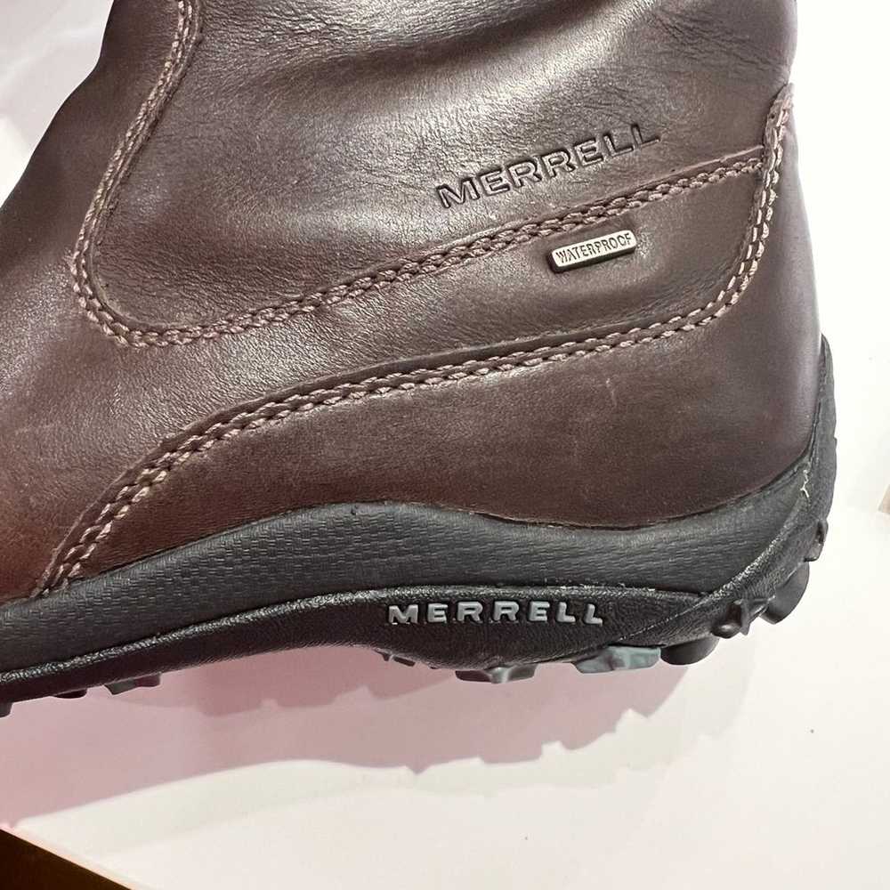 Merrell Saratov Boots Brown Size 7 Waterproof Pri… - image 5