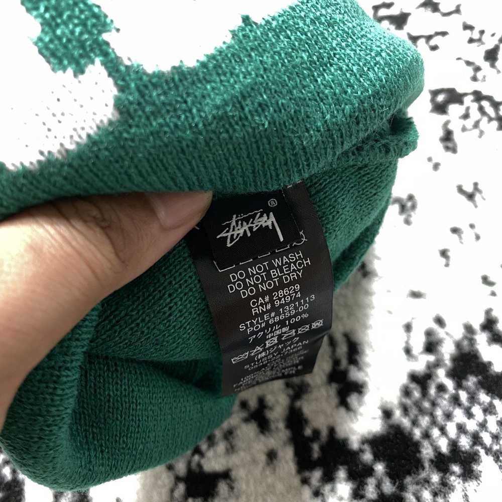 Stüssy STUSSY JACQUARD BEANIE HAT NAVY - image 6