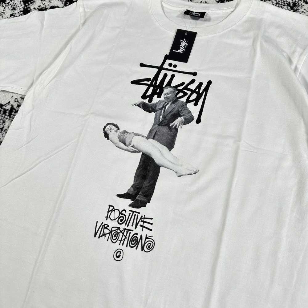 Stüssy STUSSY LEVITATE POSITIVE VIBRATIONS WHITE … - image 2