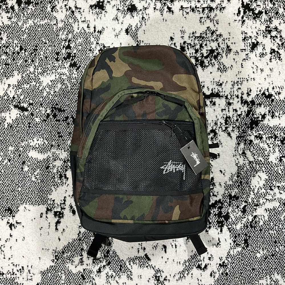 Vintage - STUSSY STOCK BACKPACK IN CAMO - image 1