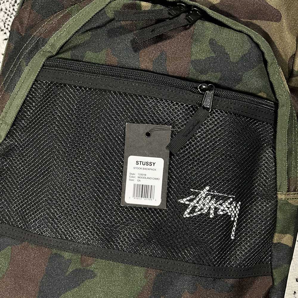 Vintage - STUSSY STOCK BACKPACK IN CAMO - image 3