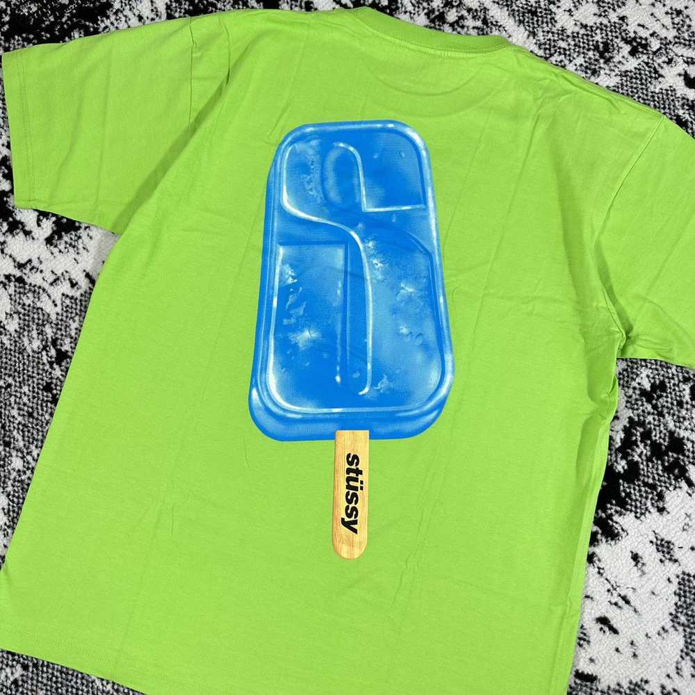 Vintage - STUSSY POP SLICE TEE KEYLIME - L - image 3