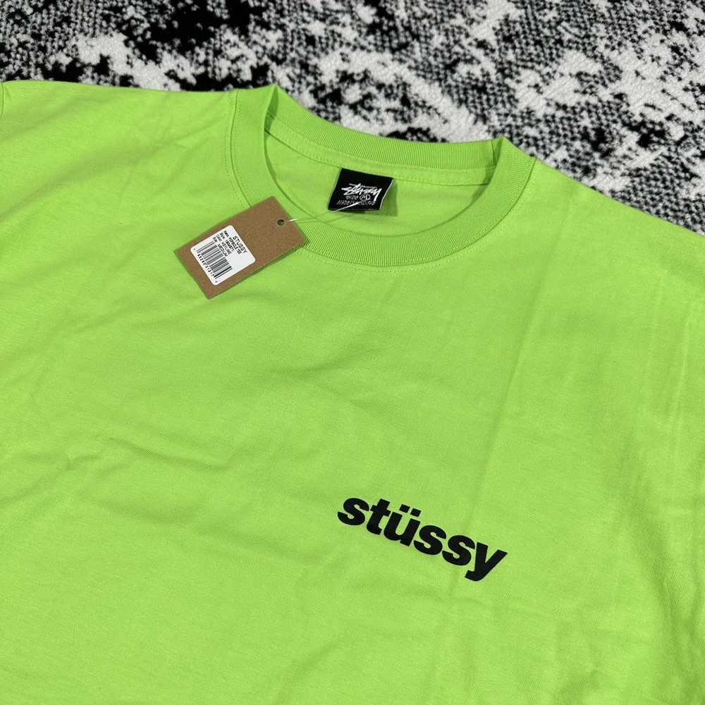 Vintage - STUSSY POP SLICE TEE KEYLIME - L - image 4