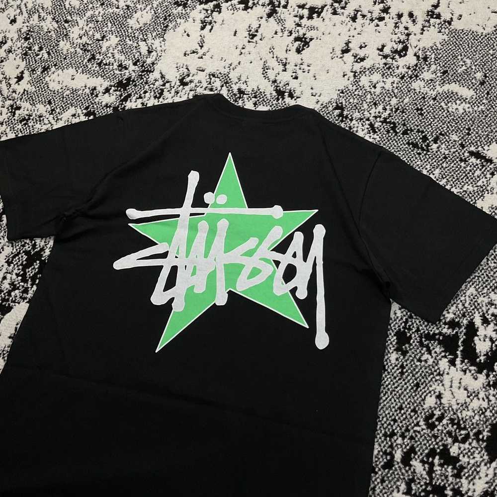 Stüssy STUSSY STAR PIGMENT DYED TEE IN BLACK - L - image 2