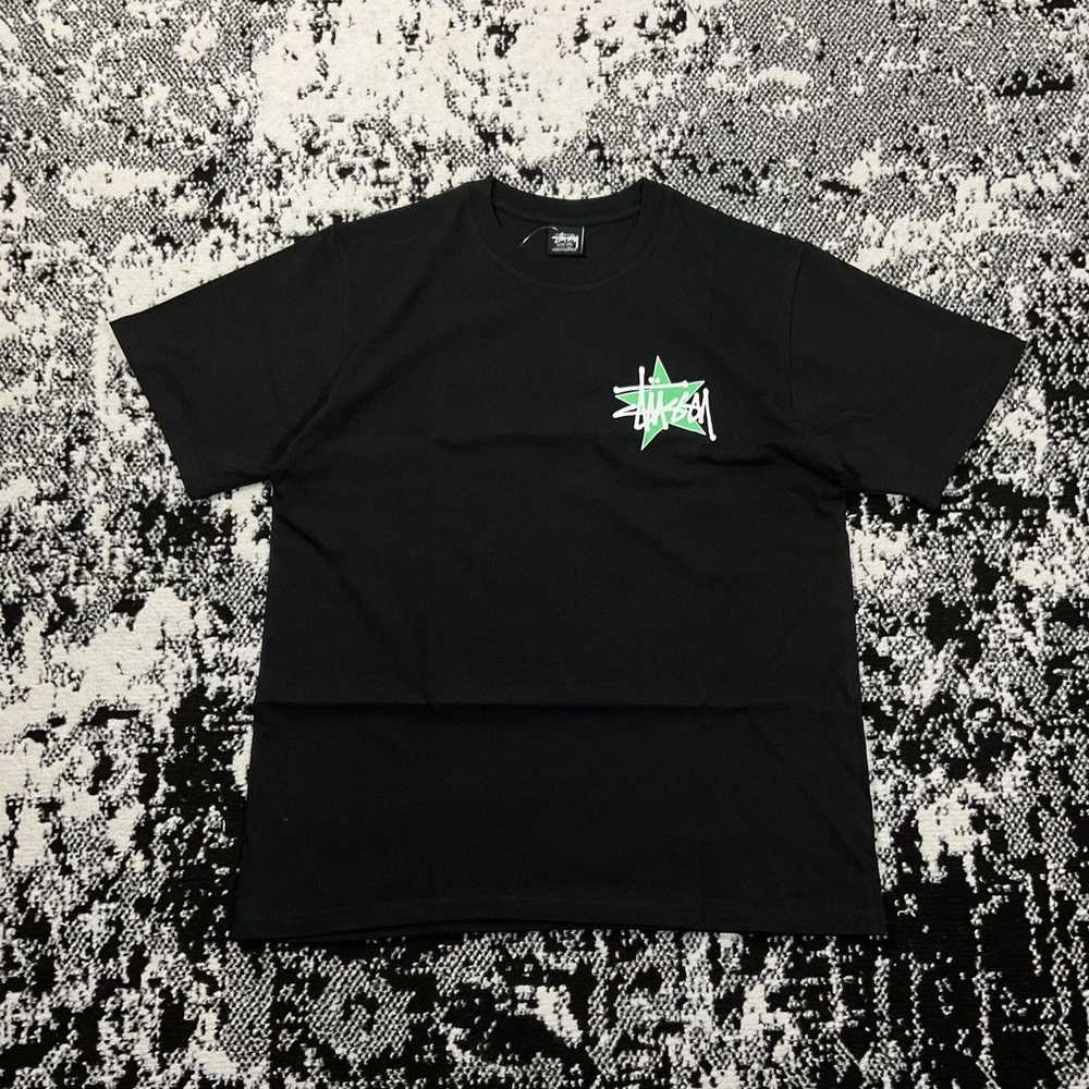 Stüssy STUSSY STAR PIGMENT DYED TEE IN BLACK - L - image 3