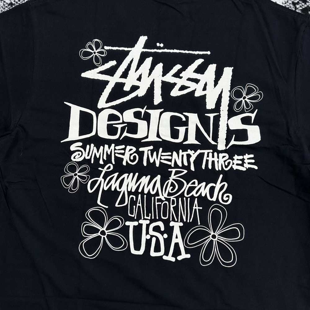 Vintage - STUSSY SUMMER LB TEE IN BLACK / LARGE - image 4