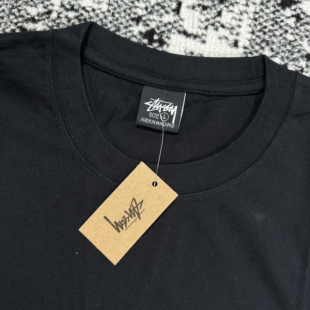 Vintage - STUSSY SUMMER LB TEE IN BLACK / LARGE - image 5