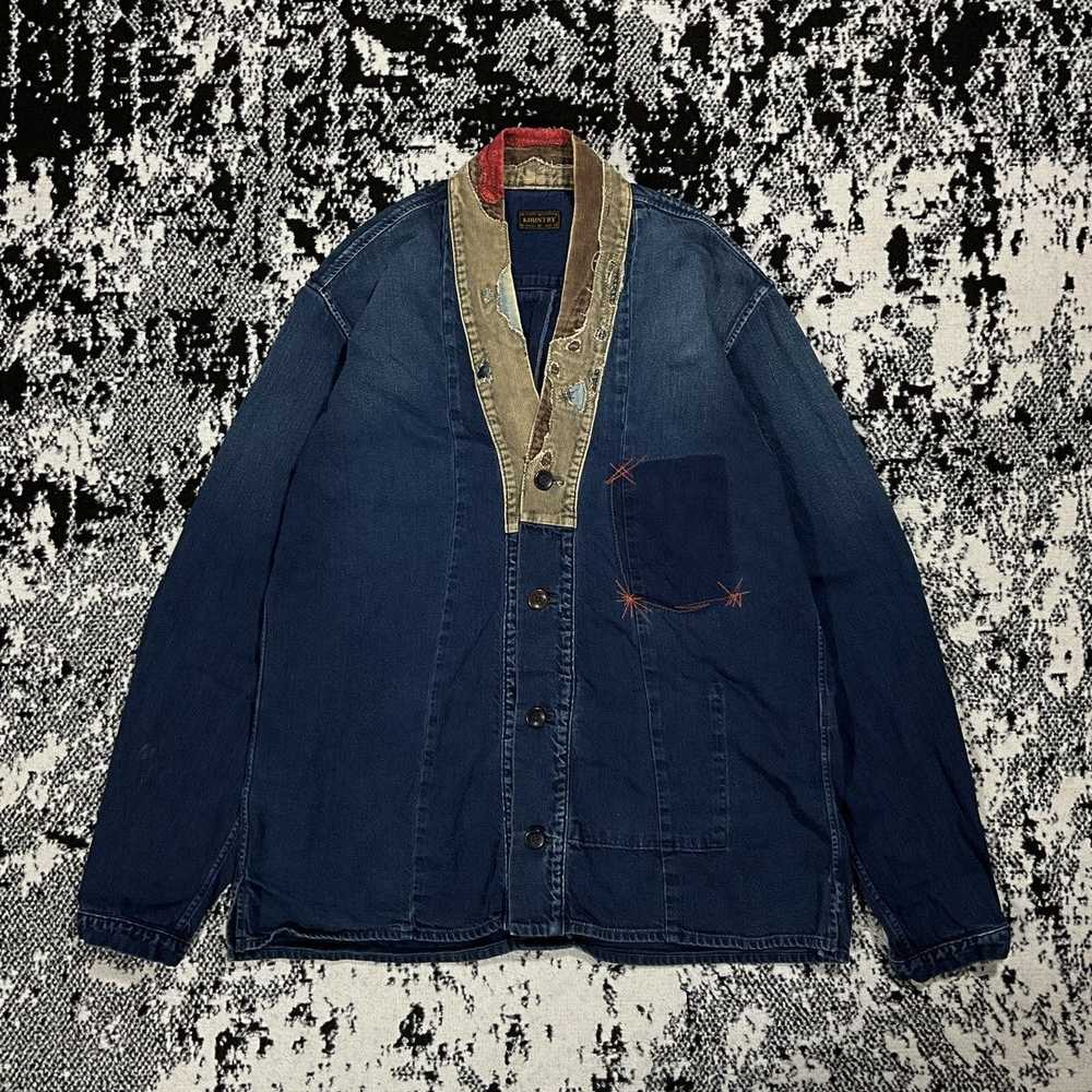 KAPITAL 8oz x IDG JUBAN SHIRT DOTERA REMAKE COAT … - image 1