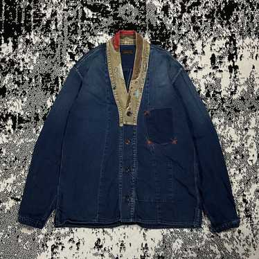 KAPITAL 8oz x IDG JUBAN SHIRT DOTERA REMAKE COAT … - image 1