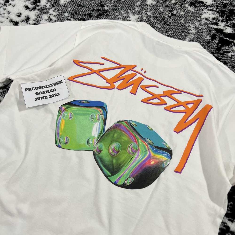 Stüssy STUSSY IRIDESCENT DICE TEE - MEDIUM - image 2