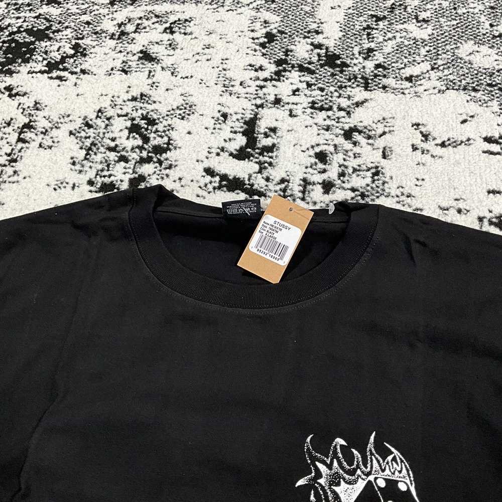 Vintage - STUSSY FIRE DICE TEE BLACK - XL - image 6