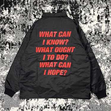 UNIFORM EXPERIMENT "PHILOSOPHY" COACH JACKET - image 1