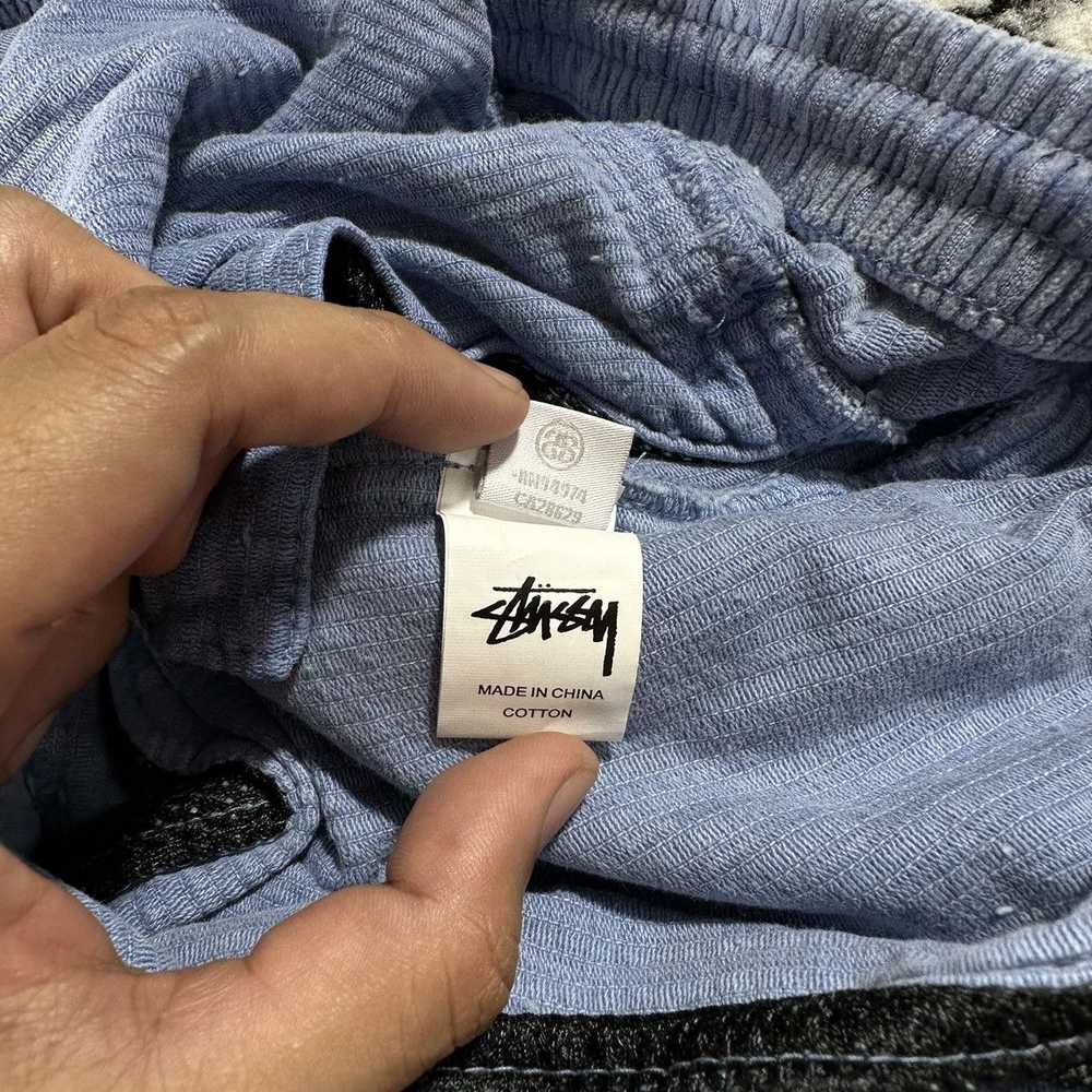 Vintage - STUSSY CORDUROY SHORTS BLUE WASH 36 - image 8