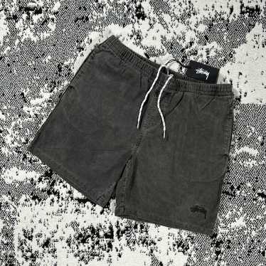 Vintage - STUSSY CORD SHORTS CHARCOAL WASH 28 - image 1