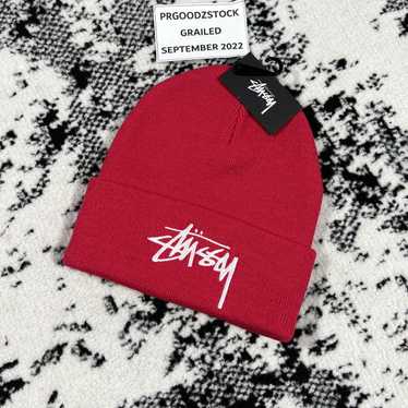 Vintage - STUSSY STOCK CUFF BEANIE HAT - image 1