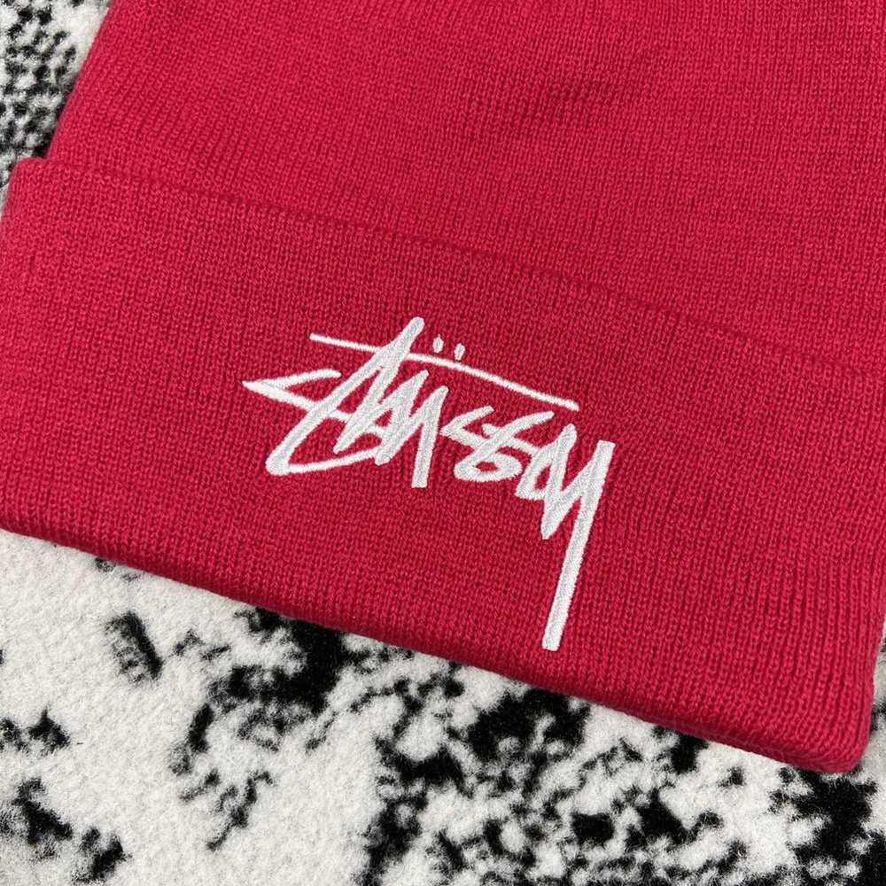 Vintage - STUSSY STOCK CUFF BEANIE HAT - image 2