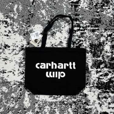 RARE CARHARTTWIP BRONC TOTE BAG BLACK - image 1