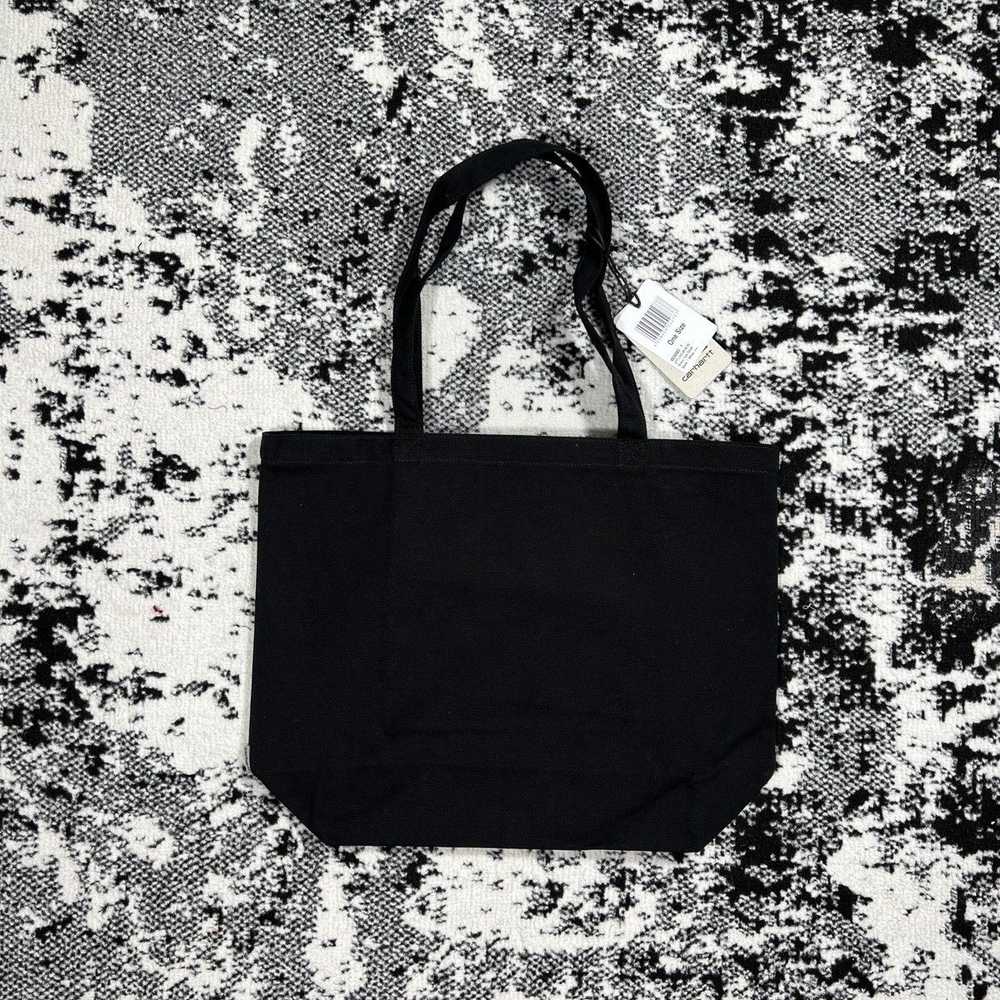 RARE CARHARTTWIP BRONC TOTE BAG BLACK - image 6