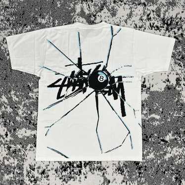 Stüssy STUSSY SHATTERED TEE IN WHITE - MEDIUM - image 1