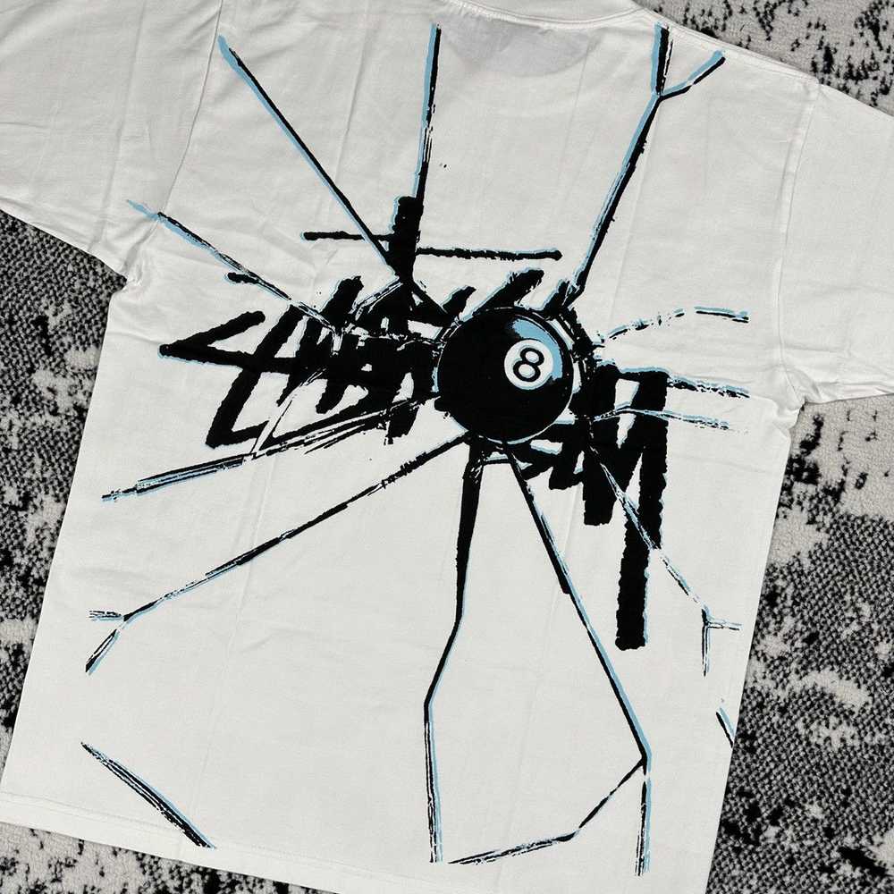 Stüssy STUSSY SHATTERED TEE IN WHITE - MEDIUM - image 4