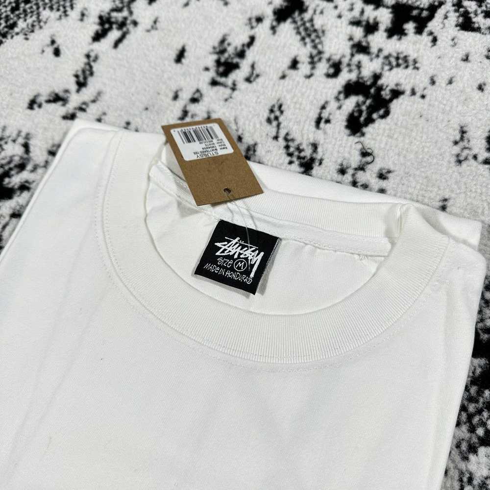 Stüssy STUSSY SHATTERED TEE IN WHITE - MEDIUM - image 5