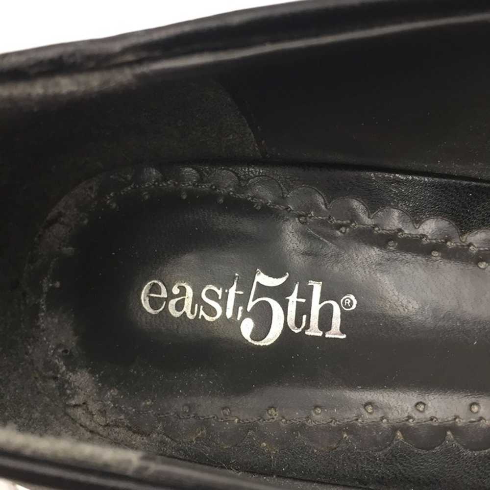 Vintage Womens East 5th Black Pumps Heels Open To… - image 11