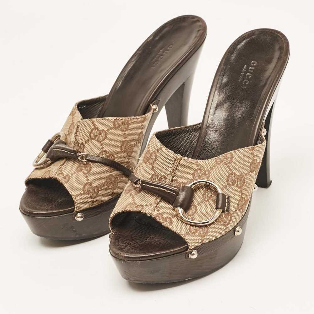 Gucci Cloth sandal - image 2