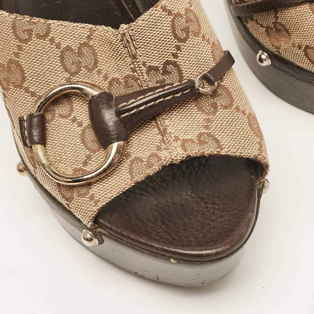 Gucci Cloth sandal - image 7