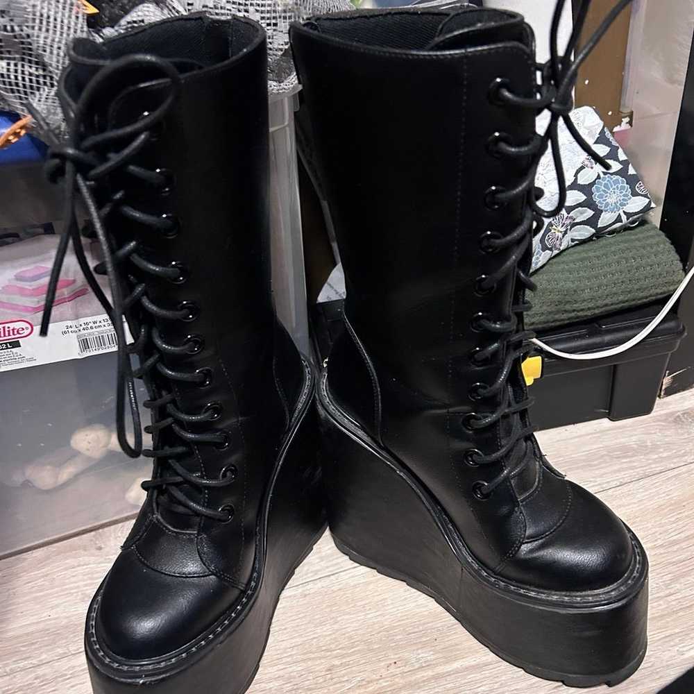 yru dune platform  boots - image 2