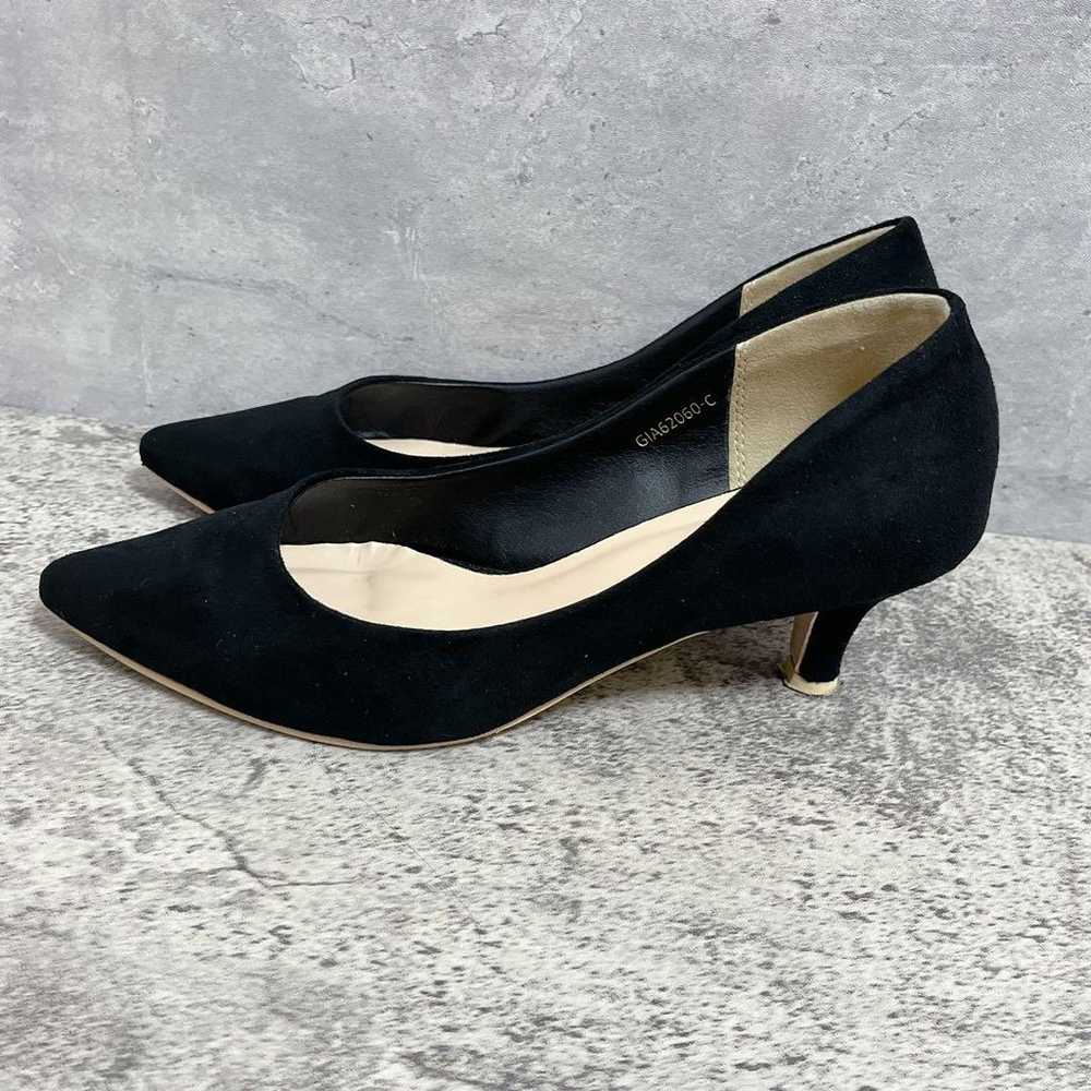 ROPE picnic pumps suede GIA-64050B Black 24.5 - image 4