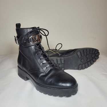 EUC Michael Kors Kincaid Combat Boots sz 8 SG21E