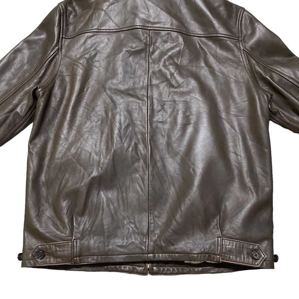 Vintage Polo Ralph Lauren Lambskin Leather Jacket - image 10